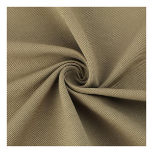 Wholesale grosgrain gorgeous twill fabric viscose Rayon smooth double sided twill stretch nylon wide leg pants fabric