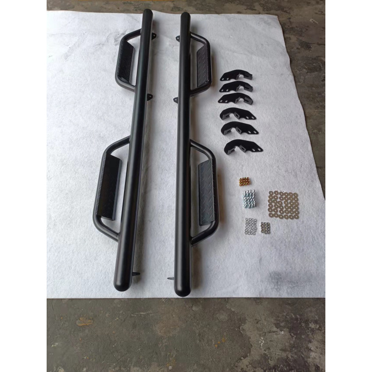 China wholesale factory pick up other body parts steel running boards side steps fit for HILUX pickup