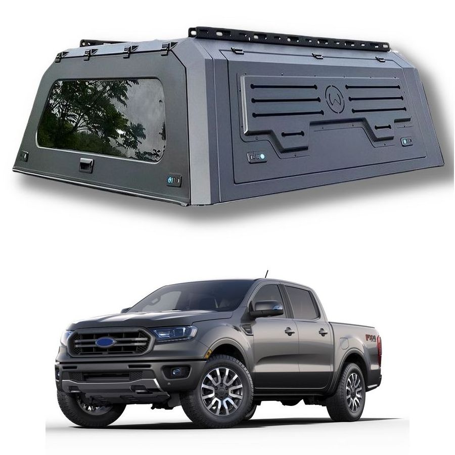 Hot Sale High Quality Waterproof Durable Custom High Quality Steel Canopy Hard Top Pickup Truck Special Canopy For Ford Ranger