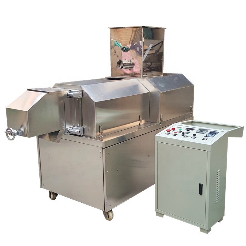 factory price rice corn chips puffing machine  rice wheat corn puff snack extruder machine price