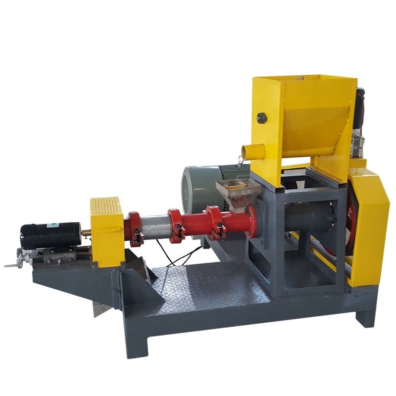 Soya bean/rice bran animal feed soybean extruder for sale