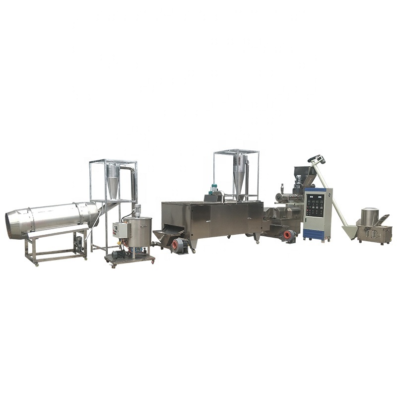 Large-size Stainless steel fish shrimp food plant machine cat dog food machine automatic PET food production line