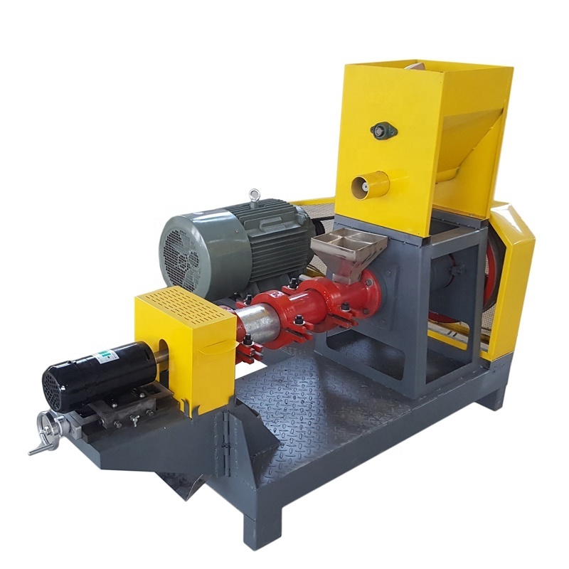 Soya bean/rice bran animal feed soybean extruder for sale