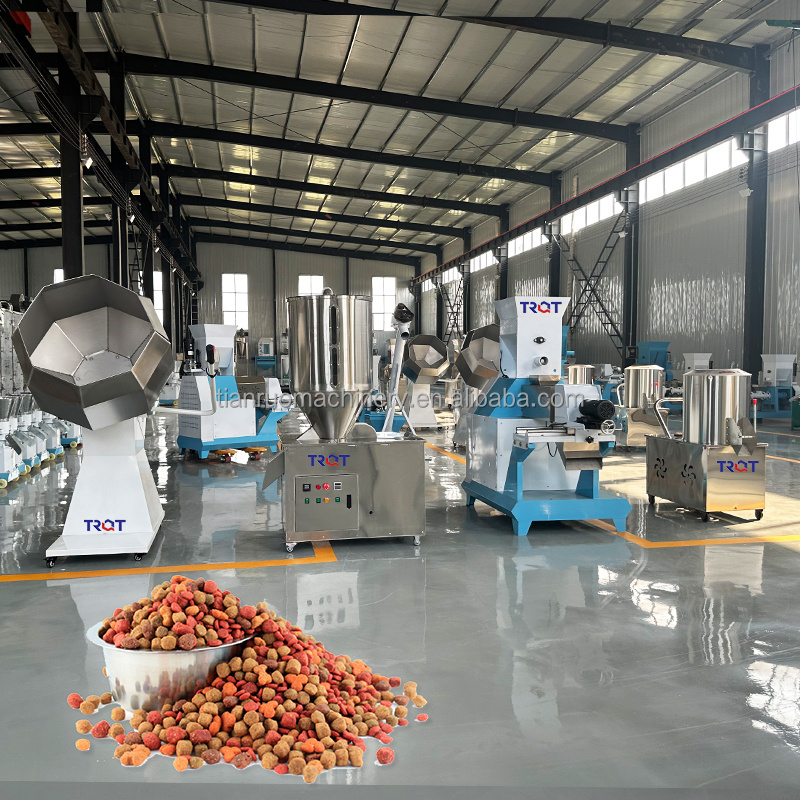 Dry Extrusion Pet Food Machine Adult Dog Food Production Line Dry Extrusion Dog Food Equipment