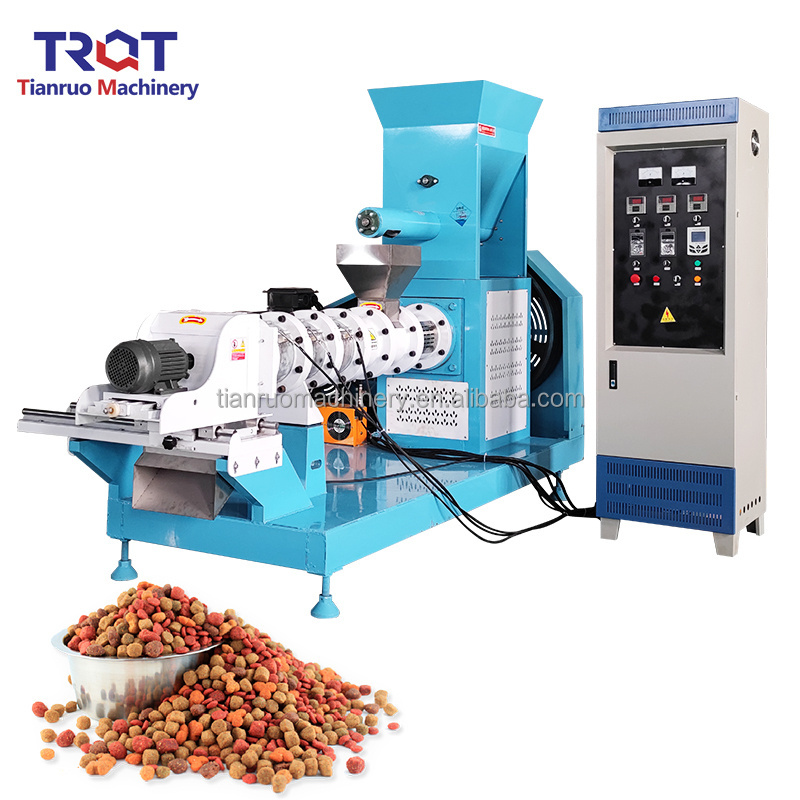 Aquatic Crab tortoise animal snack feed pellet machine floating fish feed extruder cat food feed extruder puffing machine