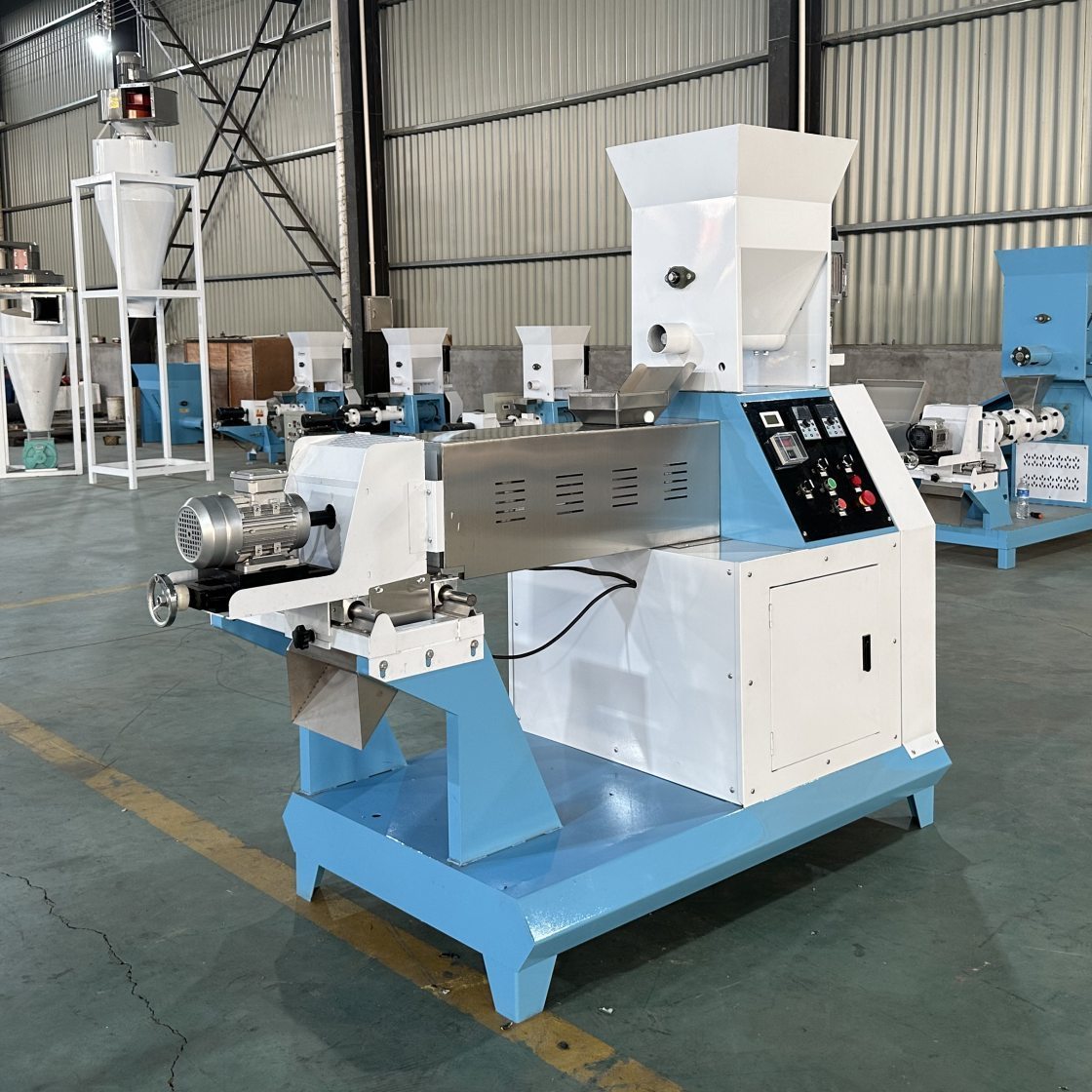 NEW design pet dog cat food extruder for Floating Fish Feed Pellet Making Machine Fish Feed Production Line