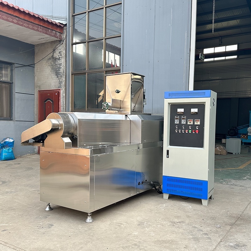 factory supplier automatic commercial industrial pet dog food feed making machine wet pet food processing line