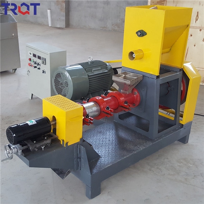 Top quality manufacturer flooting fish feed machine animal fish pet extruder machine