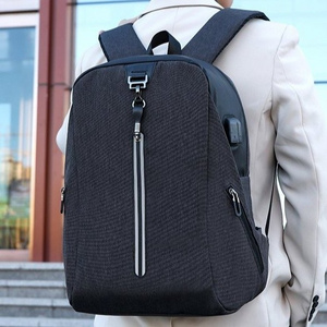 Large capacity nylon business laptop anti theft  backpack bag travel backpack