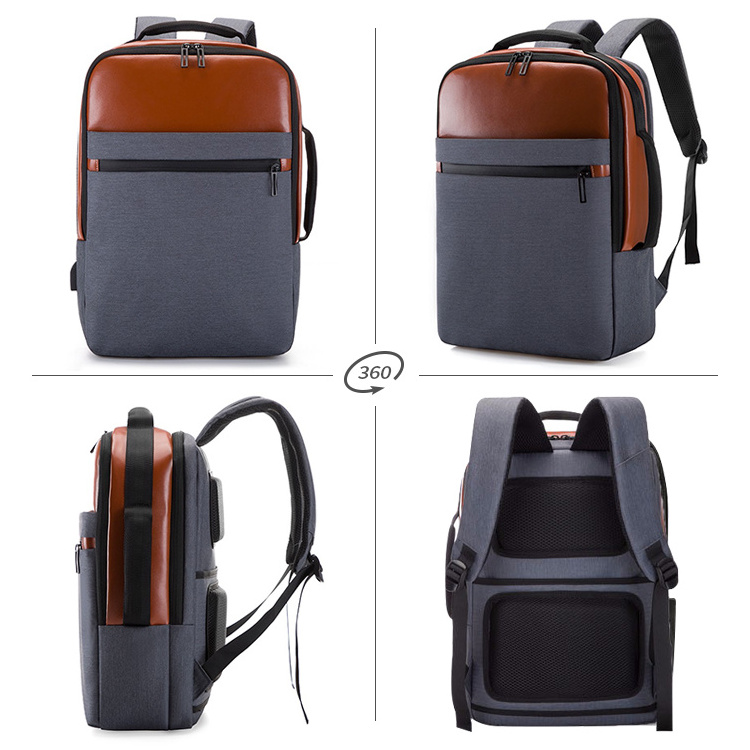 Custom new style men business travel computer laptop backpack