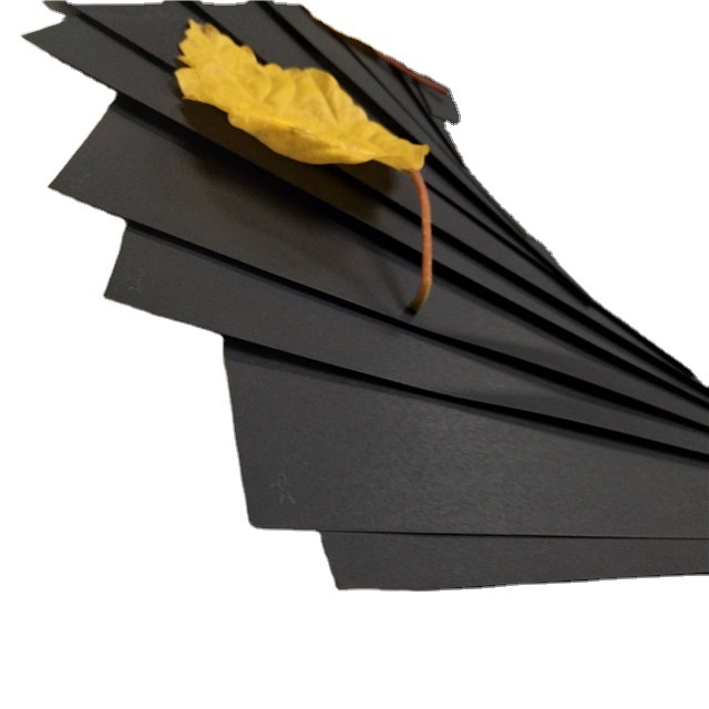 DIY crafts paper board 220 gsm A4 Black Cardboard black card paper for tea tube cardboard