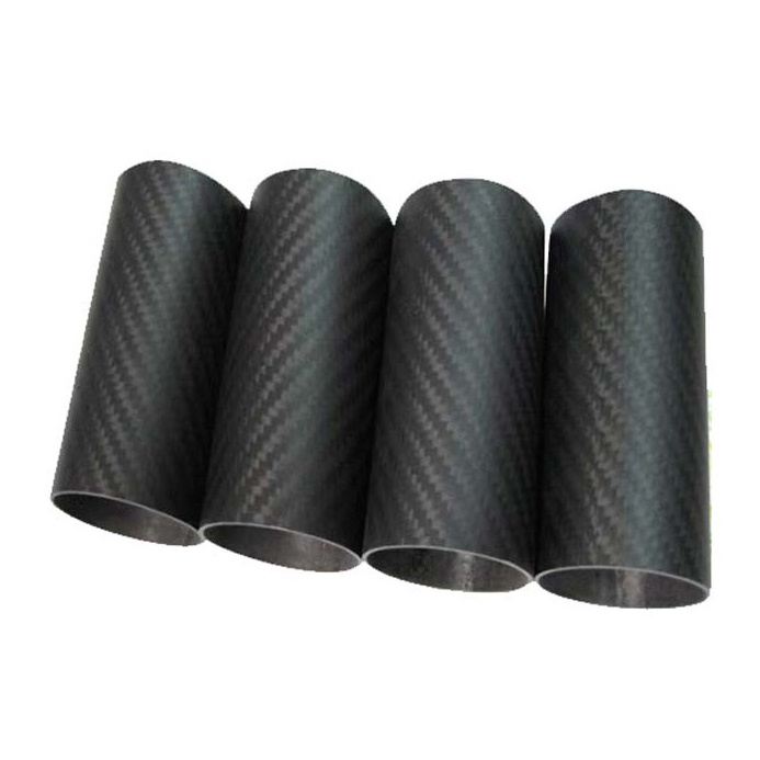 Custom 3k Mat 25mm 40mm 50mm 60mm 70mm 80mm 100mm 30mm Carbon Fiber Tube Large Diameter Carbon Fiber Tube