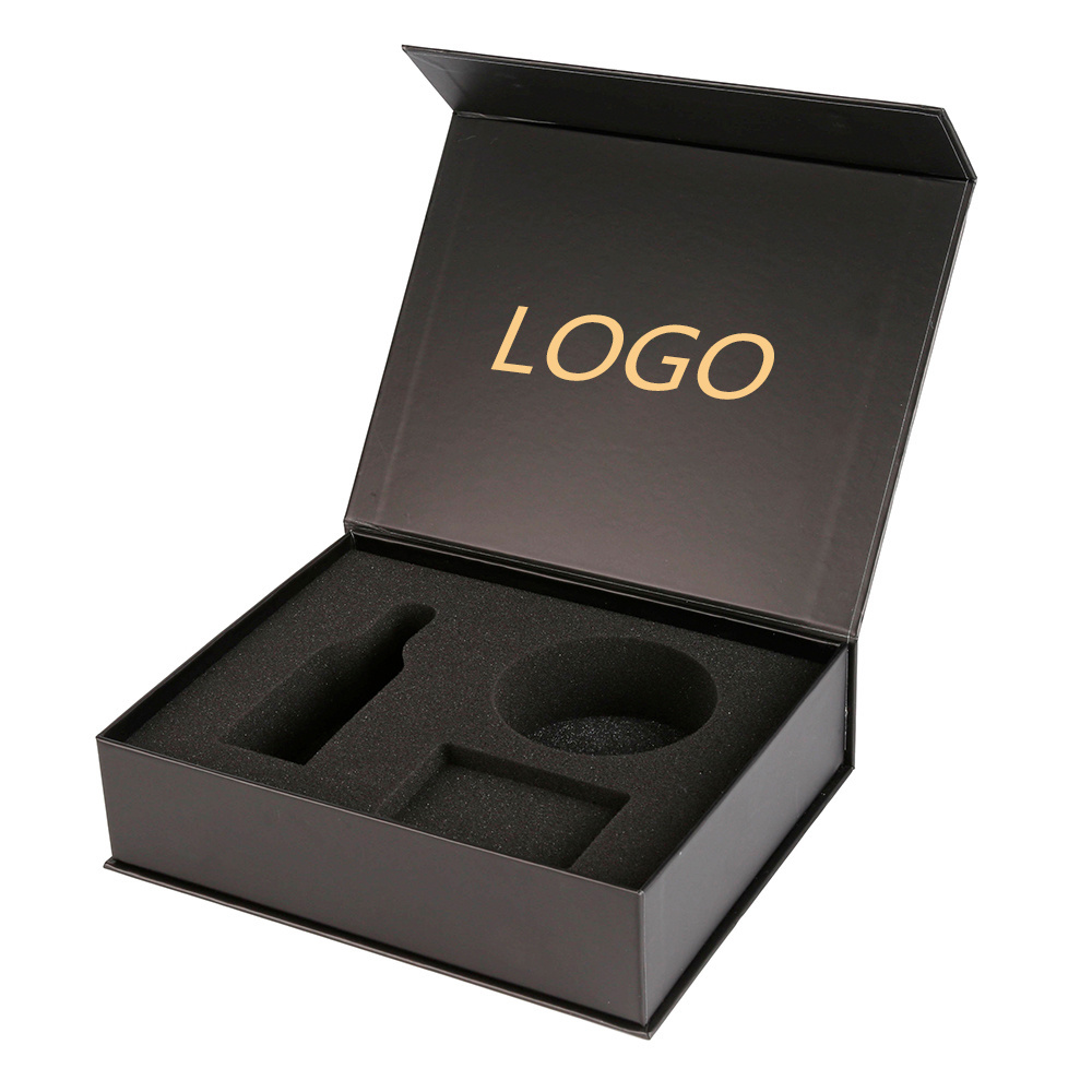 Luxury Custom Logo Paper Box Packaging Magnetic Gift Box With Foam Insert