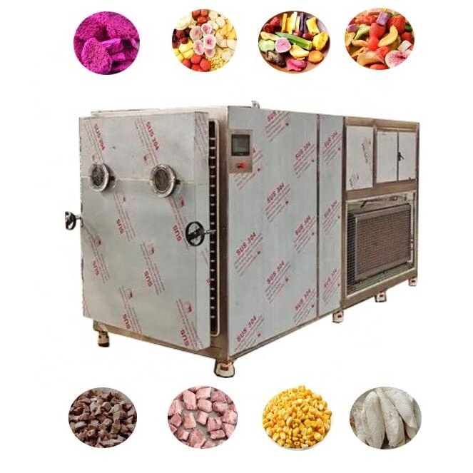 50kg small scale home Commercial Vacuum Food Harvest Right Spray Freeze Dryer Lyophilizer Machine For Sweets Sales Good Price