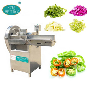 Commercial Automatic Electric Fruit And Green Leafy Vegetable Shredder Cutter Pepper Celery Okra Cutting Machine