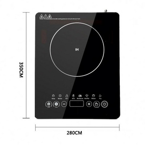 220V Table Home Single Hob Sensor Touch Electric Tuya Smart Induction Cookers with Timer