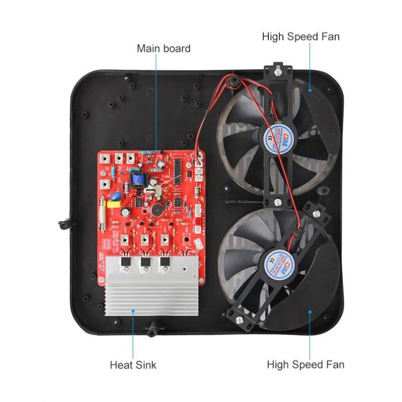 Bottom Price Solar DC 48V Battery Powered Electric Induction Cooker