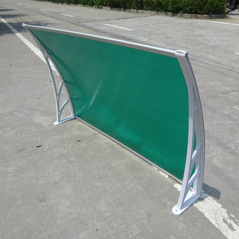 PC Canopy . Polycarbonate Window awing.UV plastic PC rain shelter Bracket .size 600mm to 1500mm.