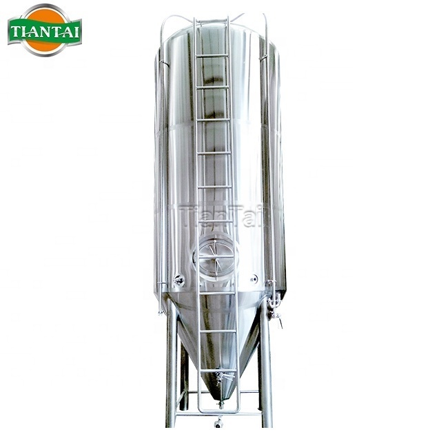 TIANTAI 25000L SUS304 pressure tank glycol cooling jacket side manway brite beer tank microbrewery brewing equipment for sale