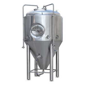 1000L glycol jacket cooling fermentation equipment beer conical beverage fermenter tank