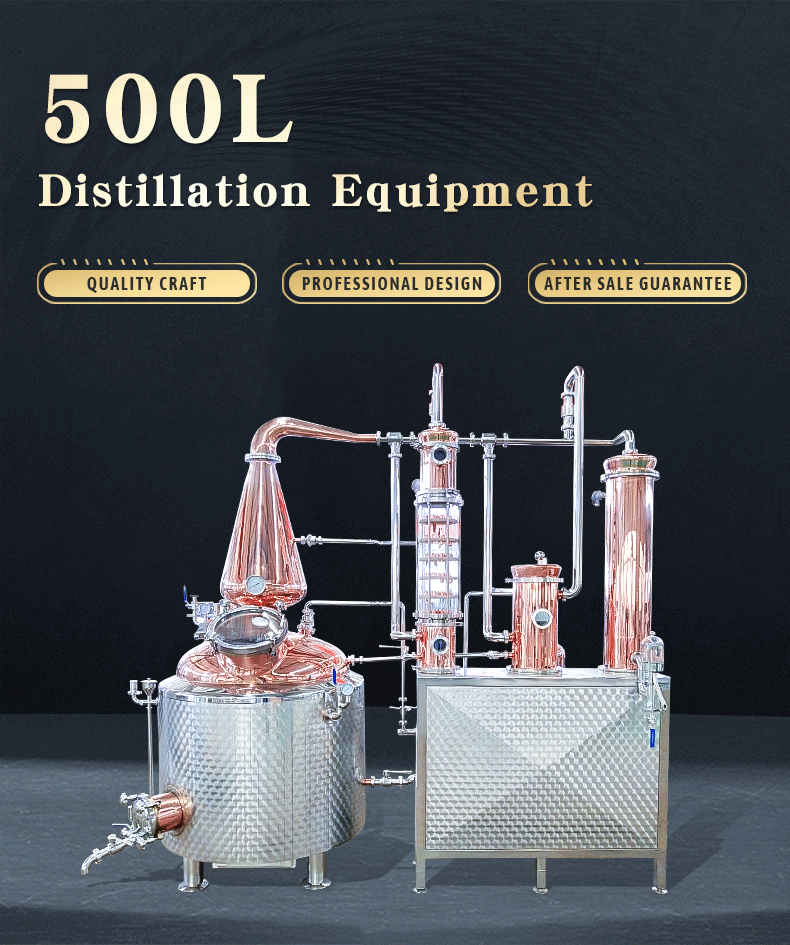 Tiantai alembic distillation vodka distilling pot distiller column for distillation