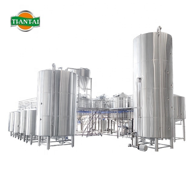 TIANTAI 25000L SUS304 pressure tank glycol cooling jacket side manway brite beer tank microbrewery brewing equipment for sale