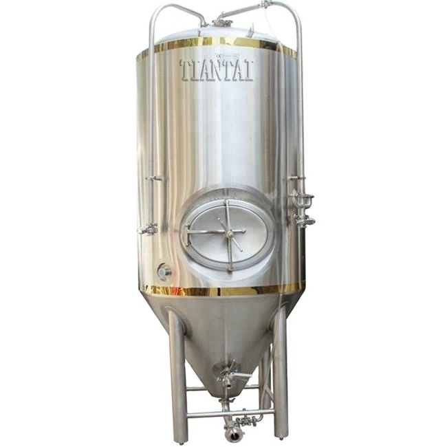 3500L Tiantai beer equipment microbrewery system beer brewing stainless steel conical fermenter for sale