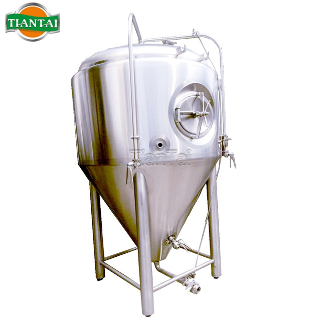 1000L glycol jacket cooling fermentation equipment beer conical beverage fermenter tank