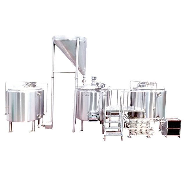 1800L 15BBL complete direct fire heating two vessel brew house buy microbrewery beer brewing equipment