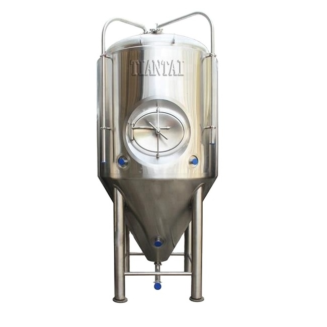 3500L Tiantai beer equipment microbrewery system beer brewing stainless steel conical fermenter for sale