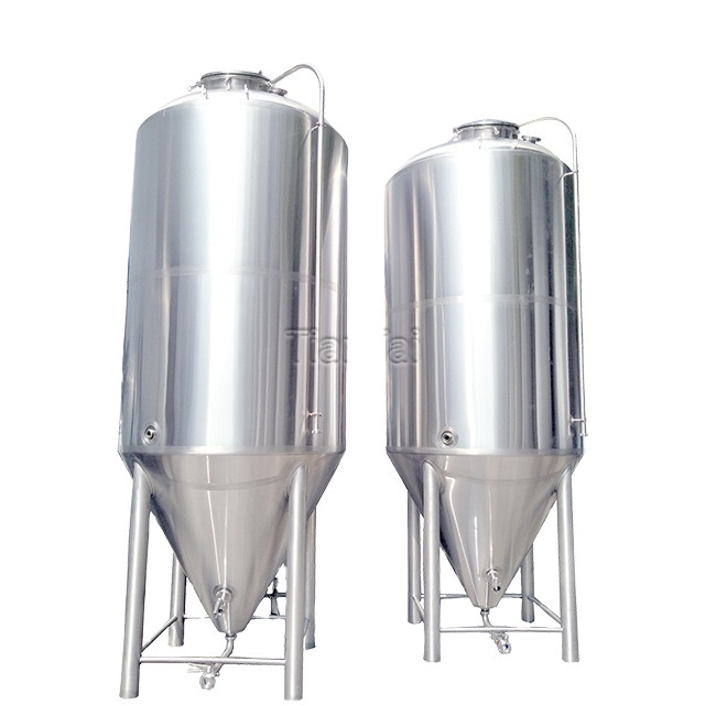 1000L stainless steel vertical insulated stainless equipment beer kombucha conical fermenter