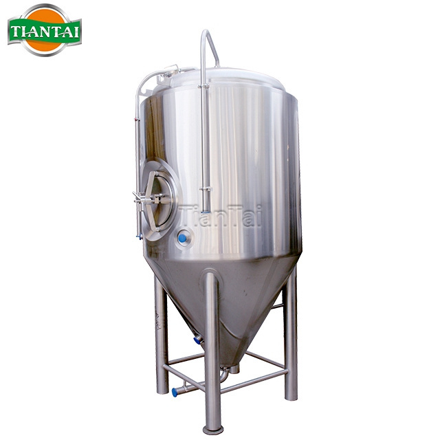 1000L glycol jacket cooling fermentation equipment beer conical beverage fermenter tank