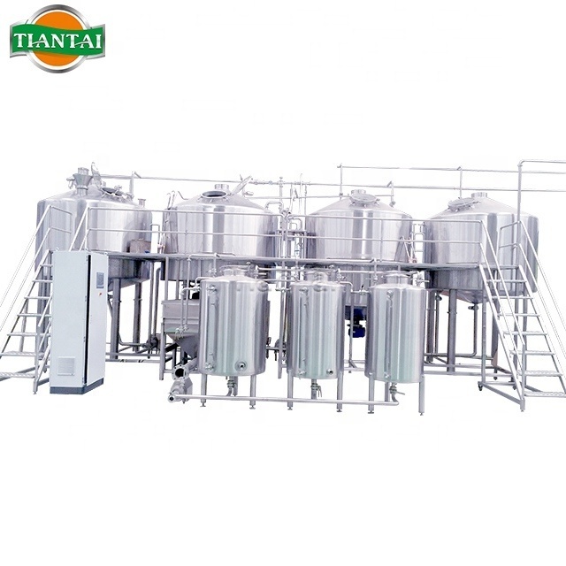 10000L 100HL automatic steam heating five vessel brew house beer brewery equipment for sale uk