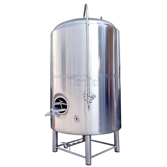 TIANTAI 25000L SUS304 pressure tank glycol cooling jacket side manway brite beer tank microbrewery brewing equipment for sale