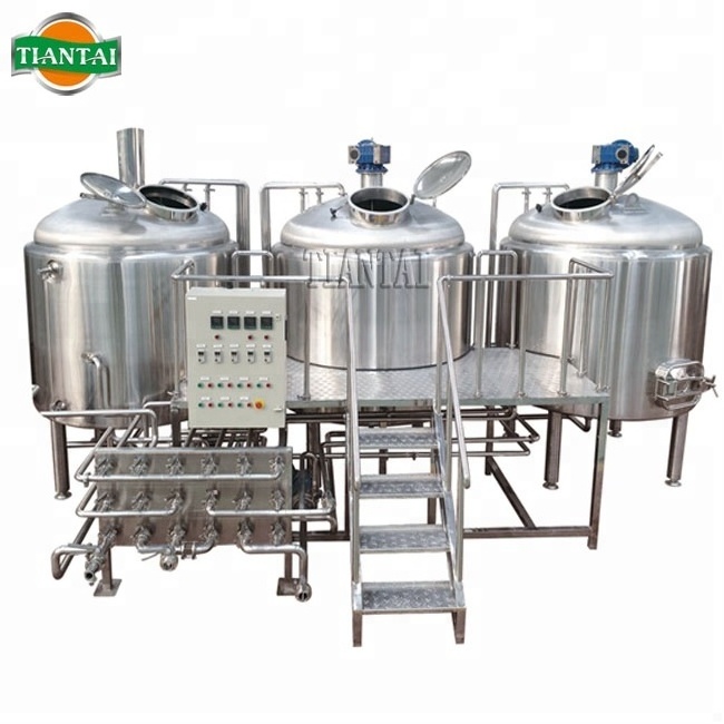 1000L steam two vessel second hand brewery equipment