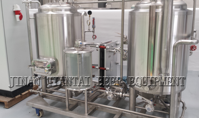 1bbl 1 barrel electric heated two vessel brewing system for sale