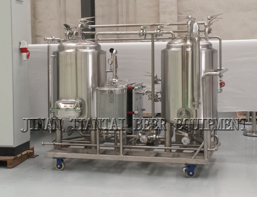 1bbl 1 barrel electric heated two vessel brewing system for sale