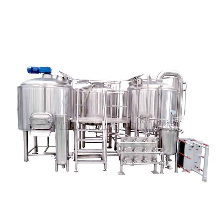 1000L steam two vessel second hand brewery equipment