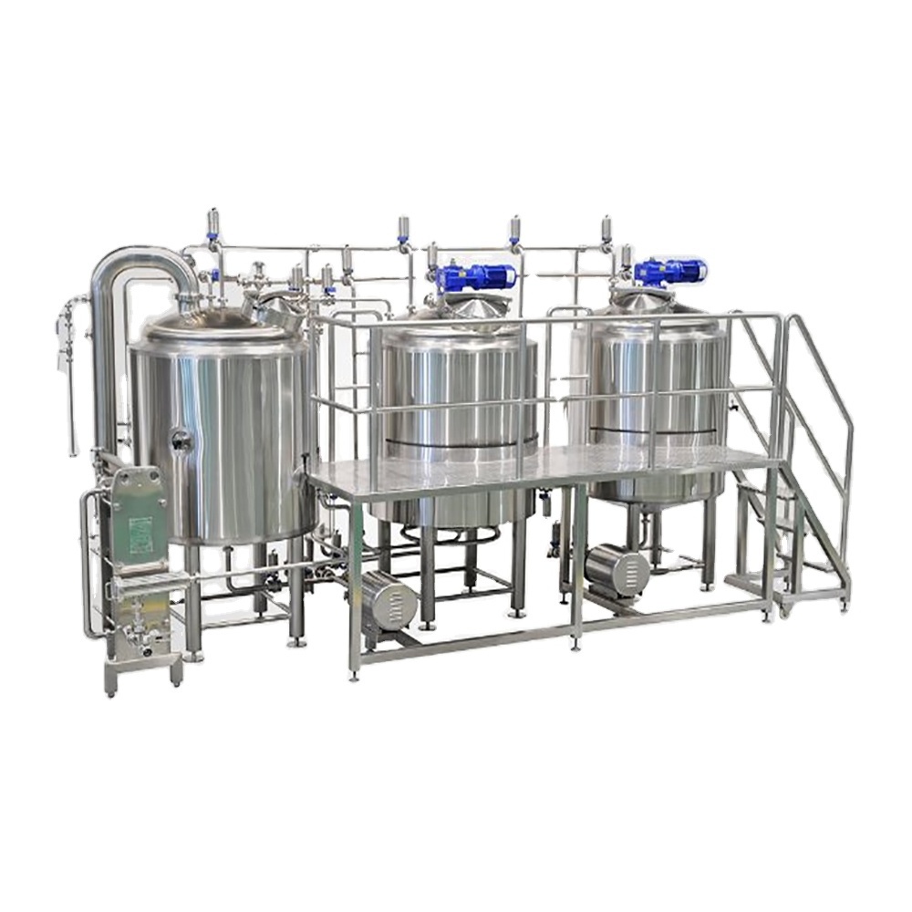 3BBL 2 Vessel Brewhouse Mash/Lauter Boil Kettle Brew System Electric LPG Gas Steam Heated Equipment Whole System Supplied