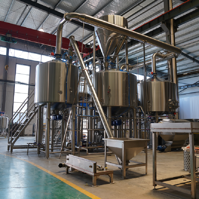 3500L Commercial Brewery Equipment Large Size Beer Production Line Turnkey Solutions Industrial Brewing Project