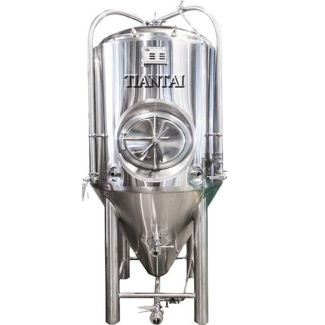 300L 800L1200L 2400L 3500L 5000L Conical Beer Fermentation Tank Bright Beer Tank Brewery Equipment 304 Stainless Steel Fermenter