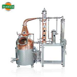 factory distillery machinery essential oils distillation vodka distill column moonshine still copper