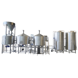 3500L Commercial Brewery Equipment Large Size Beer Production Line Turnkey Solutions Industrial Brewing Project