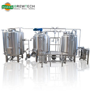 Steam/electricit Beer Brewery System Stainless Steel Fermentation Equipment Production Draft Beer Making Machine