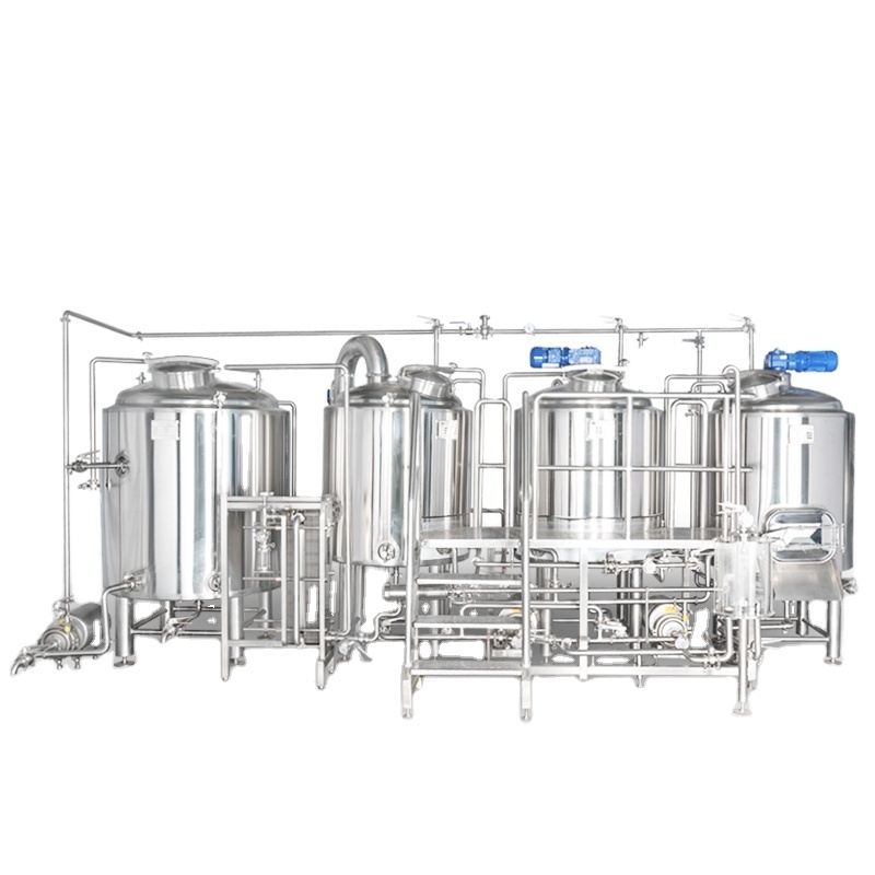 1000l brewery equipment restaurant beer brewing system from Tiantai with turnkey solutions two vessels brewhouse for sale