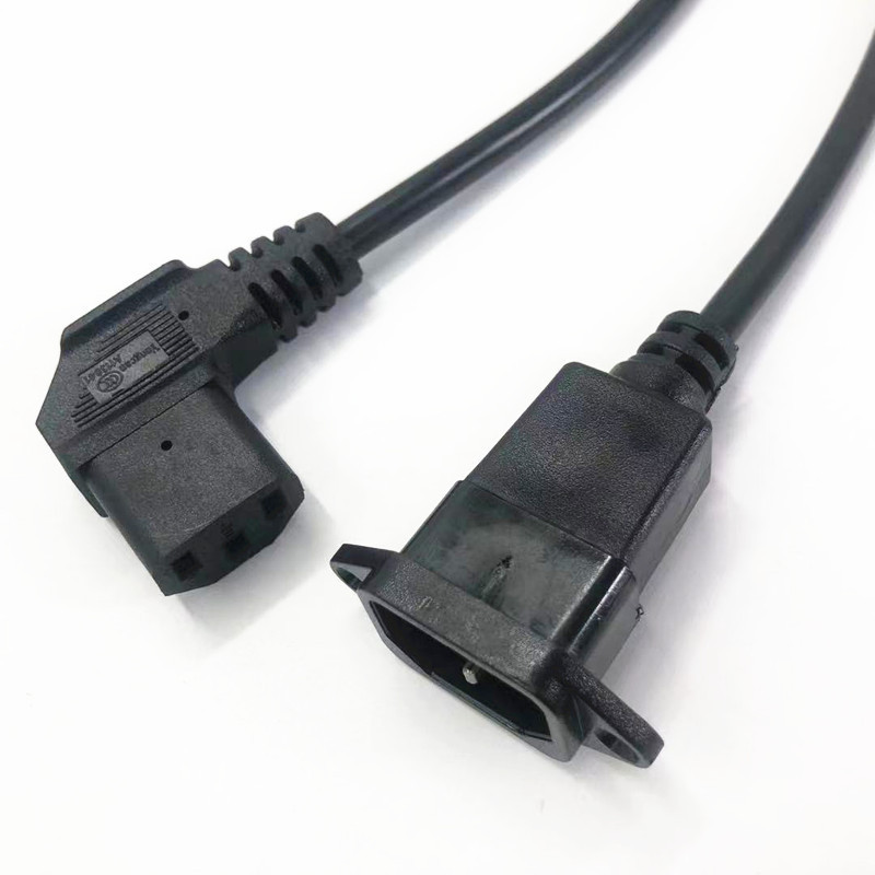 C13 to C14  C19 to C20 Power Cord AC Wire Extension Cable 3 Pin Electric Plug