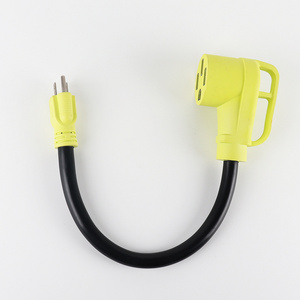 Heavy Duty Electrical Adapter RV Adapter Cord NEMA 14-50P Male to Female Power Cord