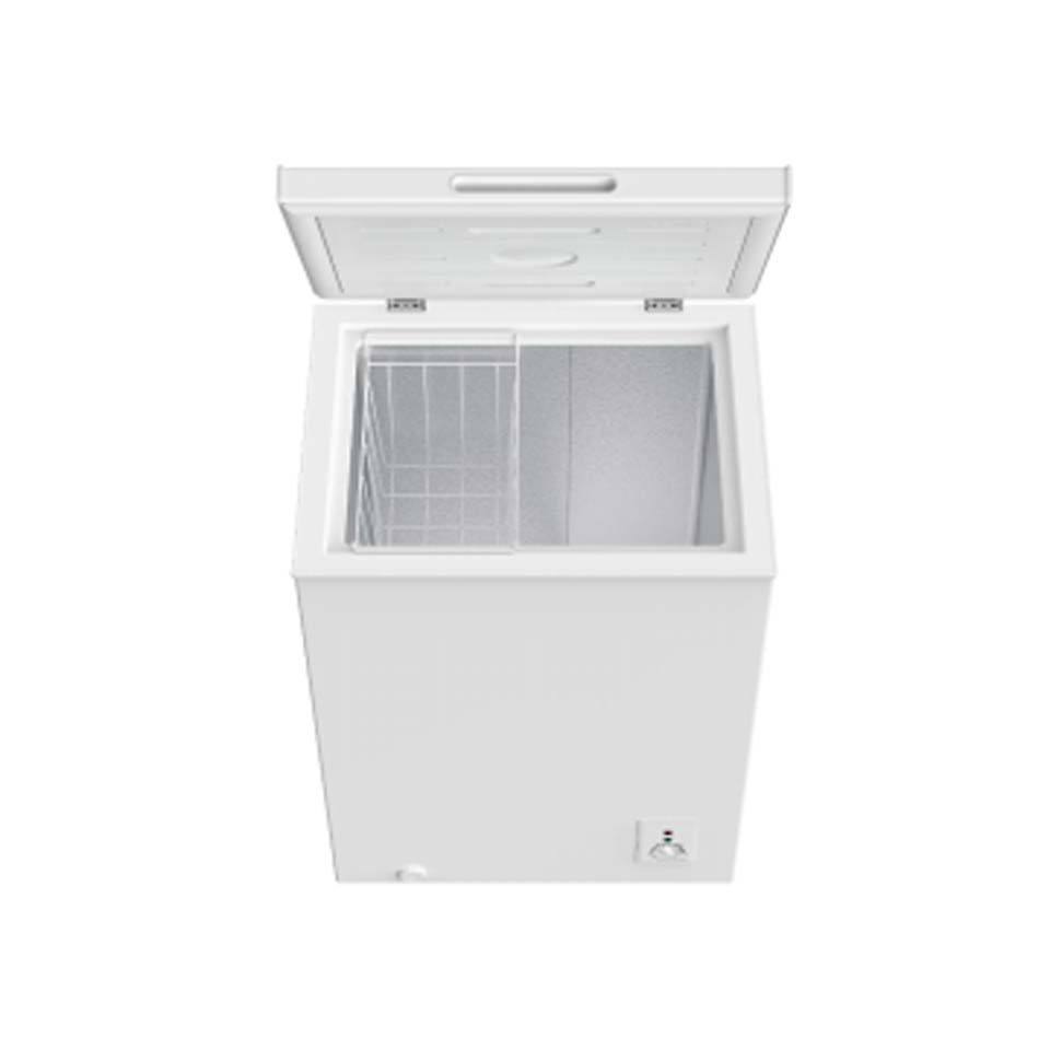 Double Temperature Top Open 115V 60HZ Freezer Supermarket Lock and Key Optional 141L Chest Freezer