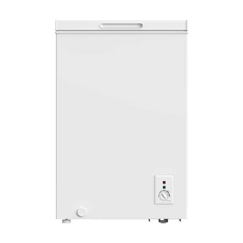 Double Temperature Top Open 115V 60HZ Freezer Supermarket Lock and Key Optional 141L Chest Freezer