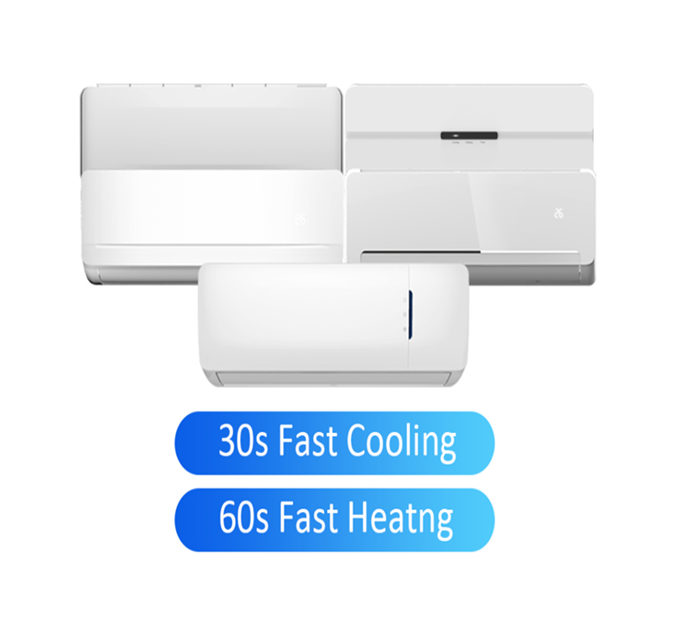 High Efficiency Wall Mounted Air Conditioner with Inverter